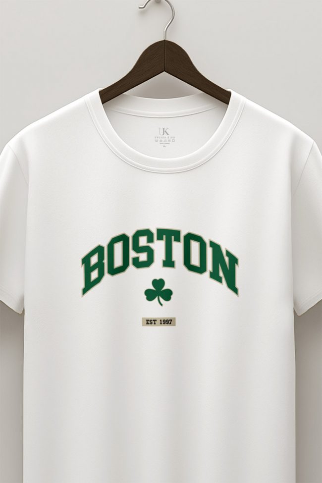 Boston Legacy, T-Shirt σε Λευκό Χρώμα