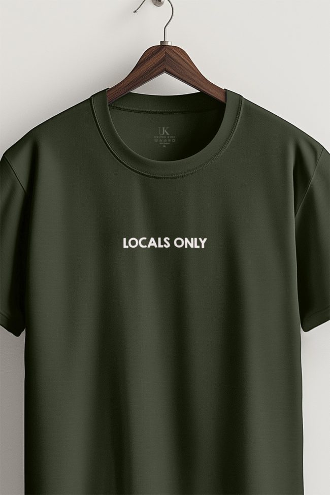 Locals Only, T-Shirt σε Χακί Χρώμα