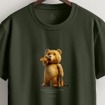 Creative Thinking Teddy, T-Shirt σε Χακί Χρώμα