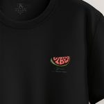Juicy Vibes, T-Shirt σε Μαύρο Χρώμα