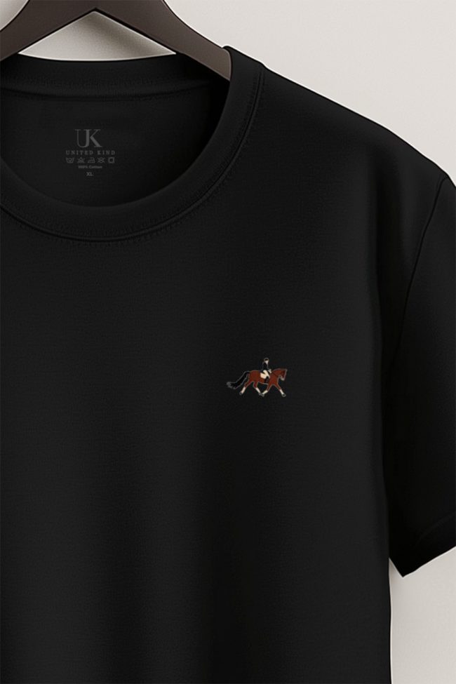 Stride Textured, T-Shirt σε Μαύρο Χρώμα