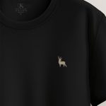 Buck, T-Shirt σε Μαύρο Χρώμα