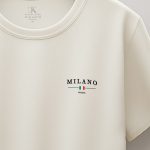 Milano Tradizione, T-Shirt σε Εκρού Χρώμα