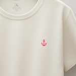 Anchor Logo, T-Shirt σε Εκρού Χρώμα