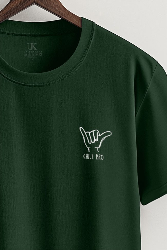 Chill, T-Shirt σε Πράσινο Χρώμα