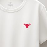 Bull Noir, T-Shirt σε Λευκό Χρώμα
