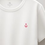 Anchor Logo, T-Shirt σε Λευκό Χρώμα
