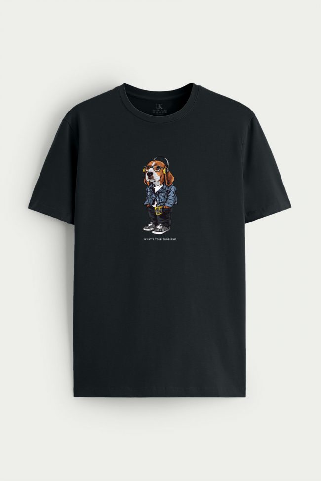 Woofy Problem Mode, T-Shirt σε Iron Grey Χρώμα