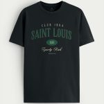 Saint Louis 1984, T-Shirt σε Iron Grey Χρώμα