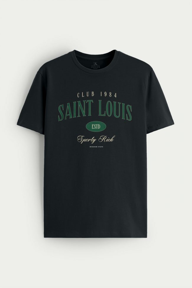 Saint Louis 1984, T-Shirt σε Iron Grey Χρώμα