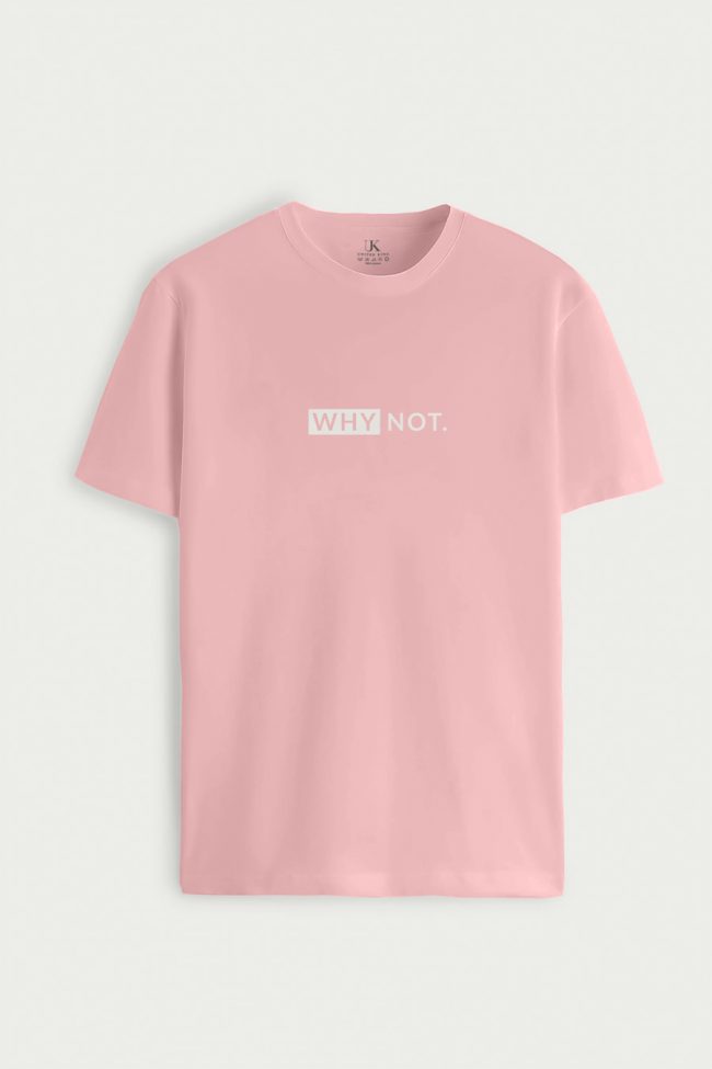 Why Not, T-Shirt σε Ροζ Χρώμα