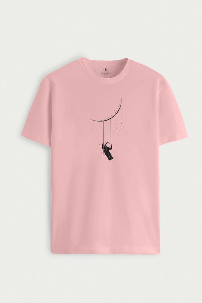 Celestial Playground, T-Shirt σε Ροζ Χρώμα