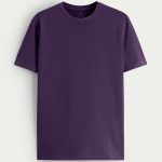 Regular Premium T-Shirt σε Μωβ Χρώμα