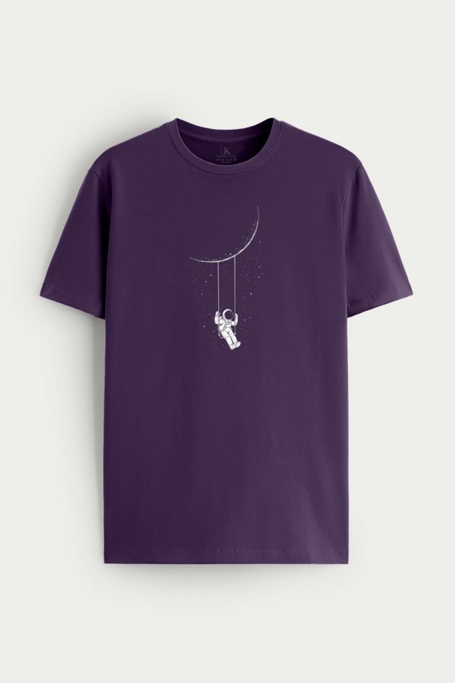 Celestial Playground, T-Shirt σε Μωβ Χρώμα