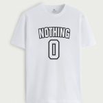 Nothing 0, T-Shirt σε Λευκό Χρώμα