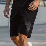 Dark Taurus, Σορτσάκι Ανδρικό σε Μαύρο Χρώμα