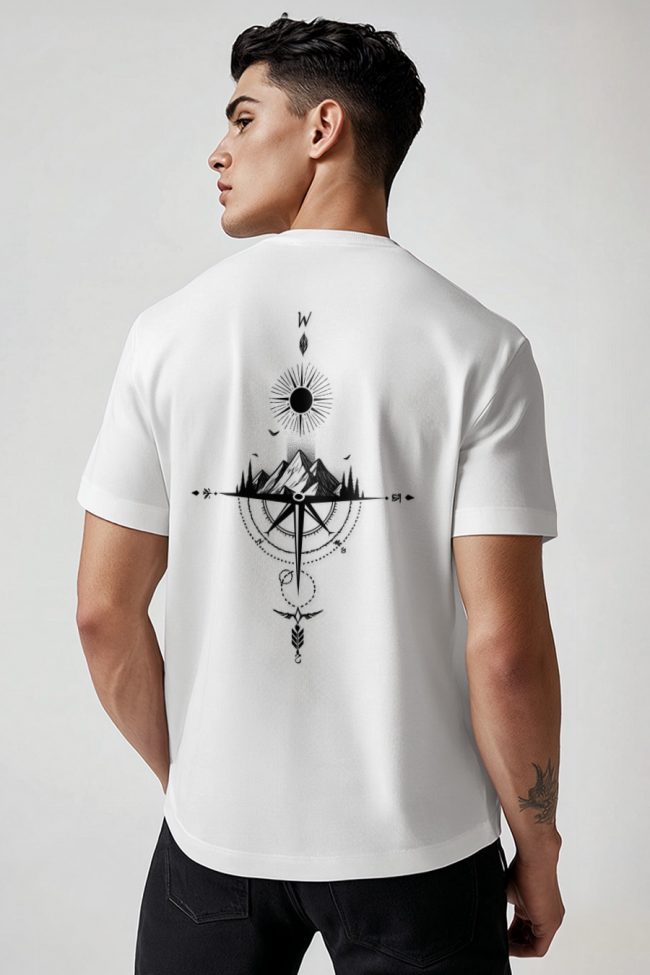 Westward Peaks, T-Shirt σε Λευκό Χρώμα