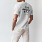 5Am Routine Club, T-Shirt σε Λευκό Χρώμα