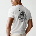 Gothic Ace, T-Shirt σε Λευκό Χρώμα