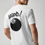 8 Ball Legend, T-Shirt σε Λευκό Χρώμα