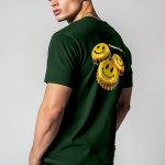 Smiley Companion, T-Shirt σε Πράσινο Χρώμα