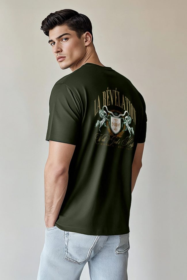 La Revelation - Back, T-Shirt σε Χακί Χρώμα