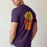 Hot Fries Only, T-Shirt σε Μωβ Χρώμα