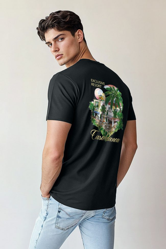 Casablanca Resort, T-Shirt σε Iron Grey Χρώμα