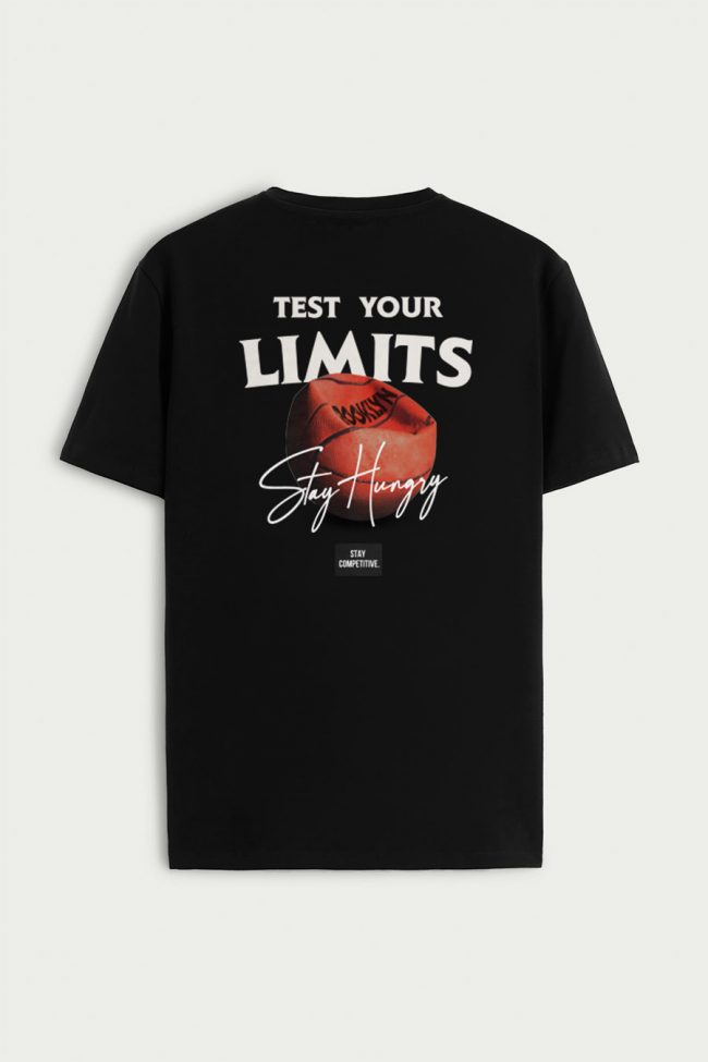 Stay Hungry, T-Shirt σε Μαύρο Χρώμα