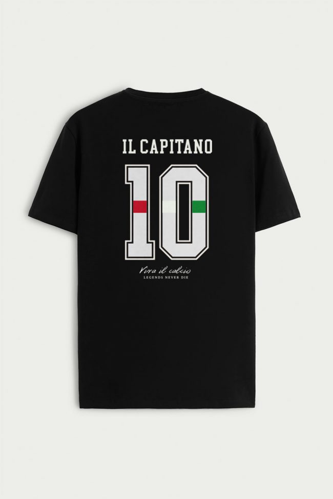 Capitano Legacy 10, T-Shirt σε Μαύρο Χρώμα