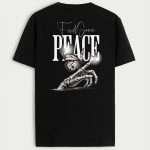 Find Some Peace, T-Shirt σε Μαύρο Χρώμα