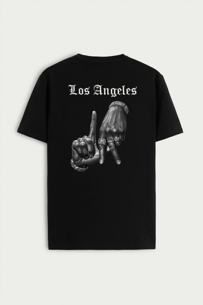La Native, T-Shirt σε Μαύρο Χρώμα