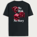 No Risk No Story, T-Shirt σε Iron Grey Χρώμα