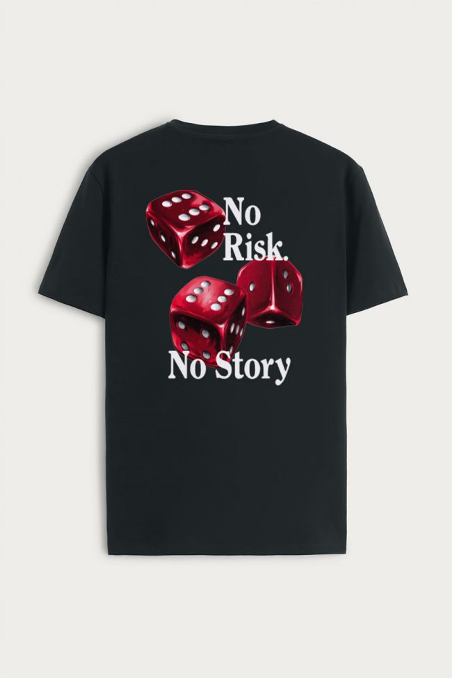 No Risk No Story, T-Shirt σε Iron Grey Χρώμα