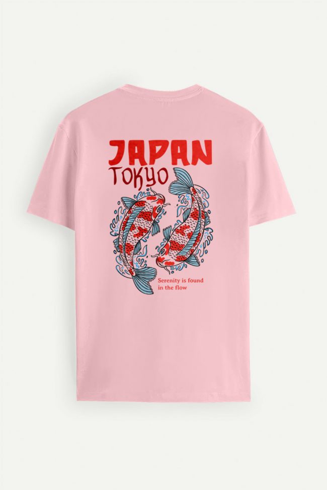 Tokyo Koi Edition, T-Shirt σε Ροζ Χρώμα