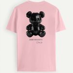 Dark Shades Teddy - Back, T-Shirt σε Ροζ Χρώμα