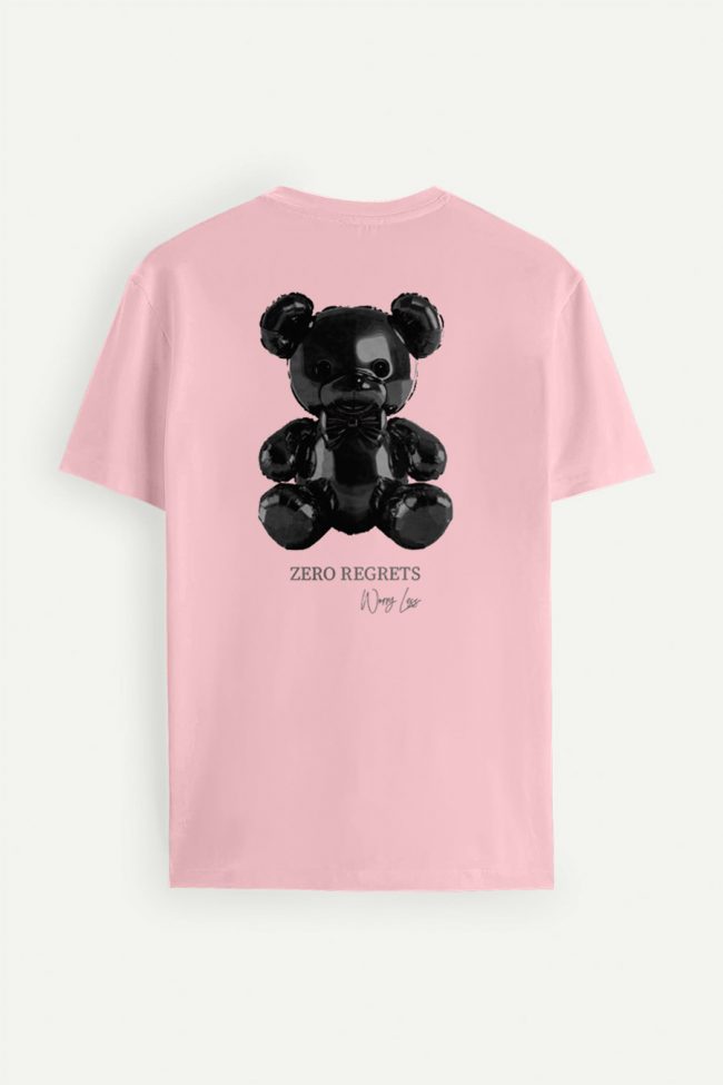Dark Shades Teddy - Back, T-Shirt σε Ροζ Χρώμα