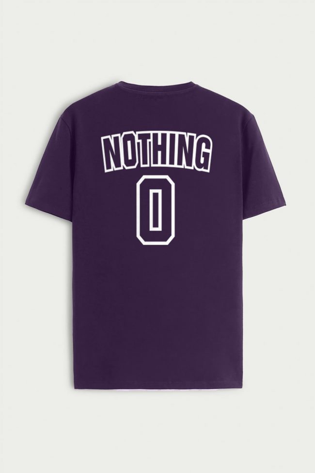 Nothing 0 - Back, T-Shirt σε Μωβ Χρώμα