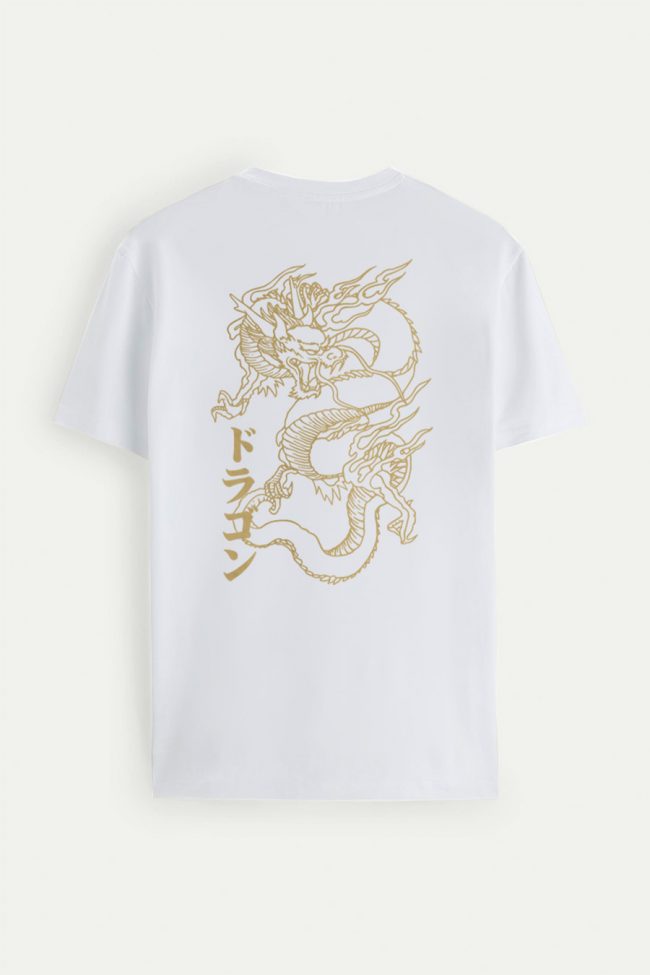 The Golden Serpent, T-Shirt σε Λευκό Χρώμα