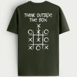 Think Outside The Box - Back, T-Shirt σε Χακί Χρώμα