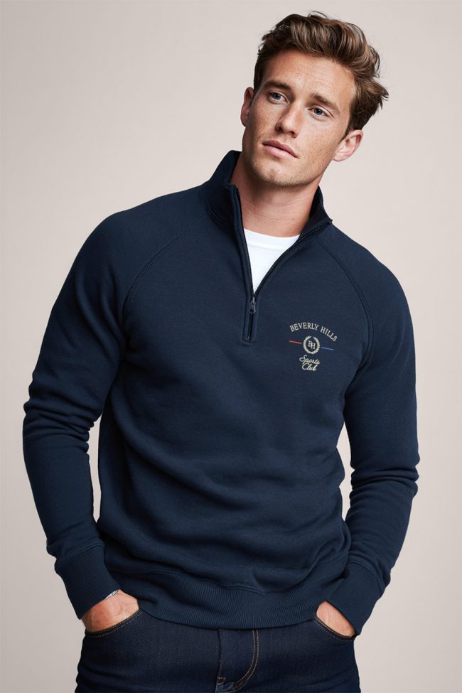 Beverly Hills Sports Club Mini, Φούτερ σε Μπλε Χρώμα