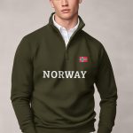 Norway, Φούτερ σε Χακί Χρώμα