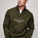 Elite Club, Φούτερ σε Χακί Χρώμα