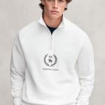 Equestrian Crest, Φούτερ σε Λευκό Χρώμα