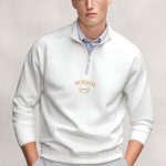 Monaco Royal, Φούτερ σε Λευκό Χρώμα