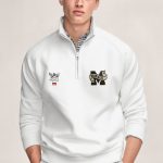 Monaco Monogram, Φούτερ σε Λευκό Χρώμα