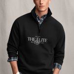 Elite Club, Φούτερ σε Μαύρο Χρώμα