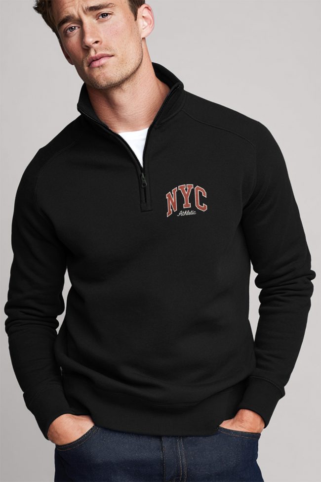 New York Athletic, Φούτερ σε Μαύρο Χρώμα