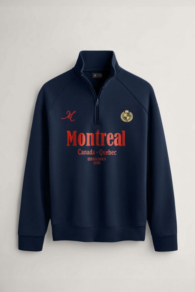 Montreal 1998, Φούτερ σε Μπλε Χρώμα