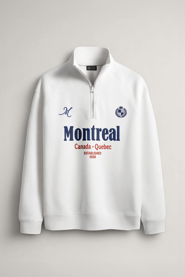 Montreal 1998, Φούτερ σε Λευκό Χρώμα